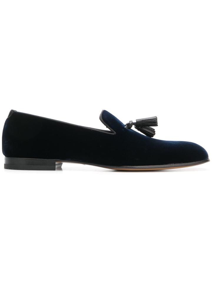 Tom Ford Tassel-detail Loafers - Blue