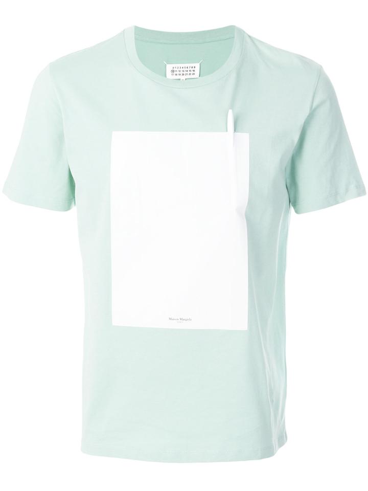 Maison Margiela Removable-pen Patch T-shirt - Green