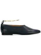 Jil Sander Removable Anklet Ballerinas - Blue