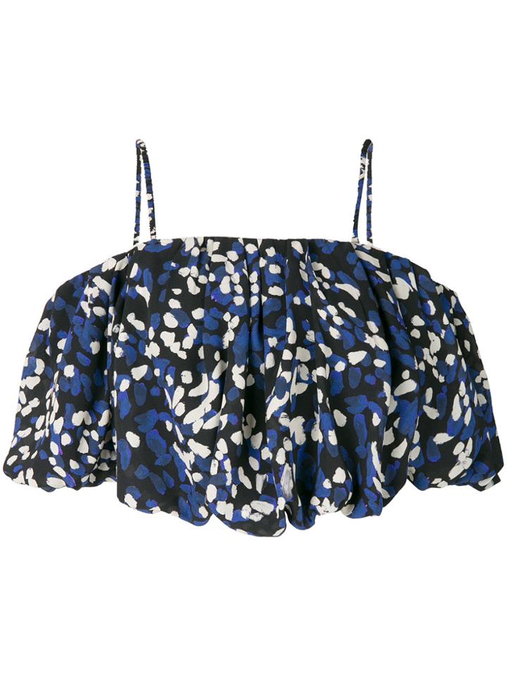 3.1 Phillip Lim Off-the-shoulder Crop Top - Black