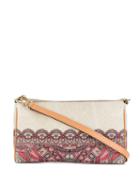 Etro Geometric Lace Print Bag - Neutrals