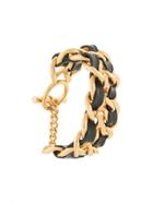 Chanel Vintage Chain Bracelet - Black