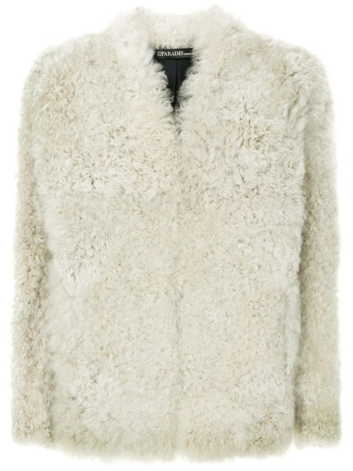 32 Paradis Sprung Frères Open Textured Jacket - Neutrals