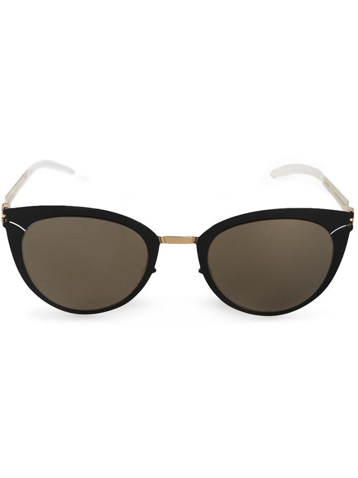 Mykita 'priscilla' Sunglasses, Women's, Black, Stainless Steel