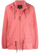 Woolrich Hooded Rain Jacket - Pink