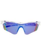 Iceberg Logo Sport Sunglasses - White