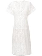 Chloé Short-sleeve Dress - White