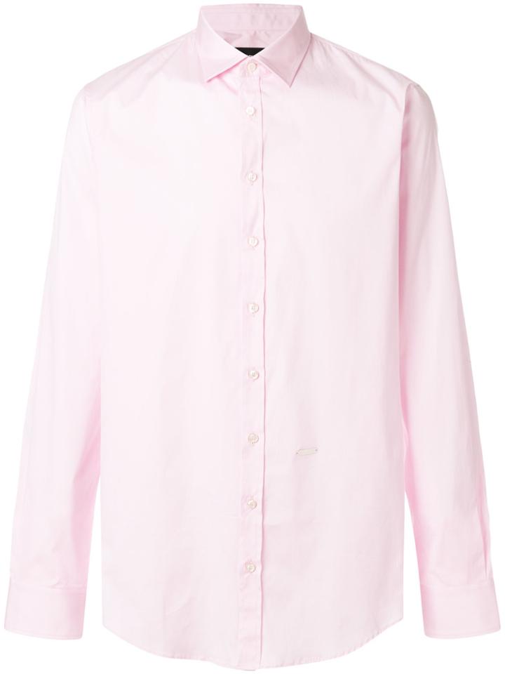 Dsquared2 Classic Fitted Shirt - Pink & Purple