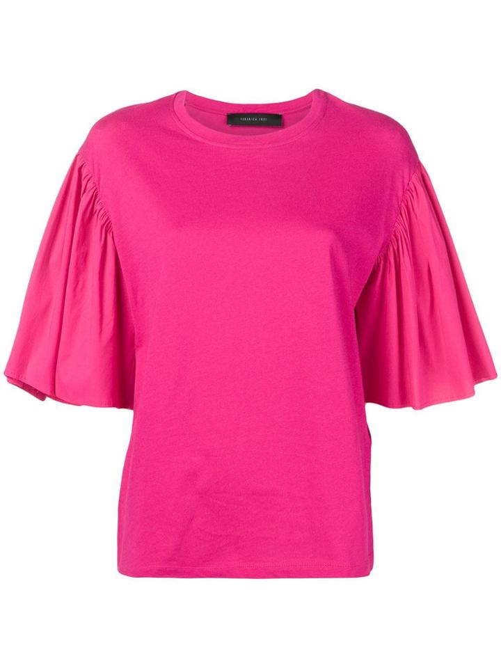 Federica Tosi Wide Sleeves T-shirt - Pink