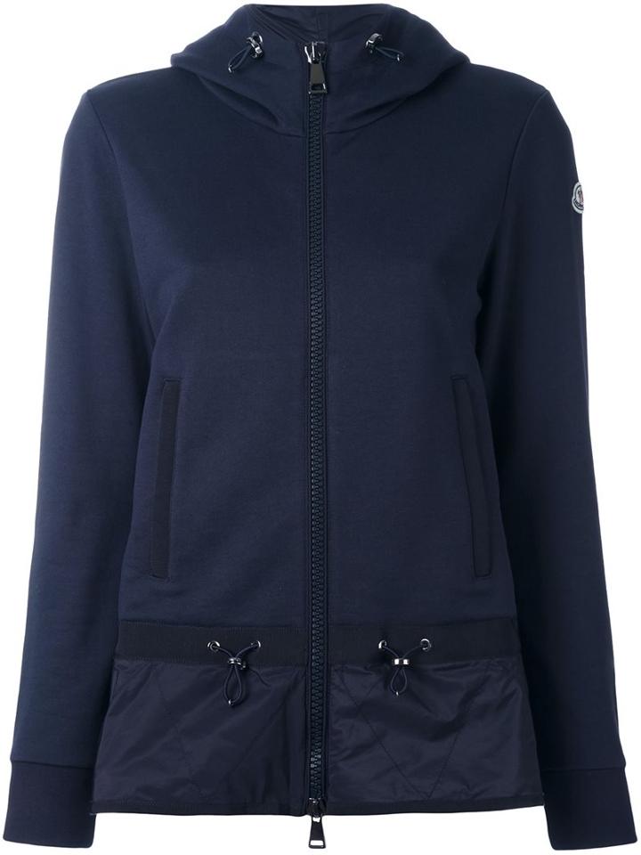 Moncler Contrast Hem Hoodie