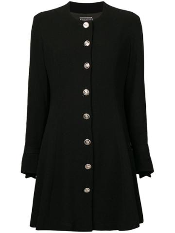 Versus Pre-owned 1990's Long-sleeved Dress - Black