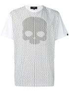 Hydrogen Skull Print T-shirt - White