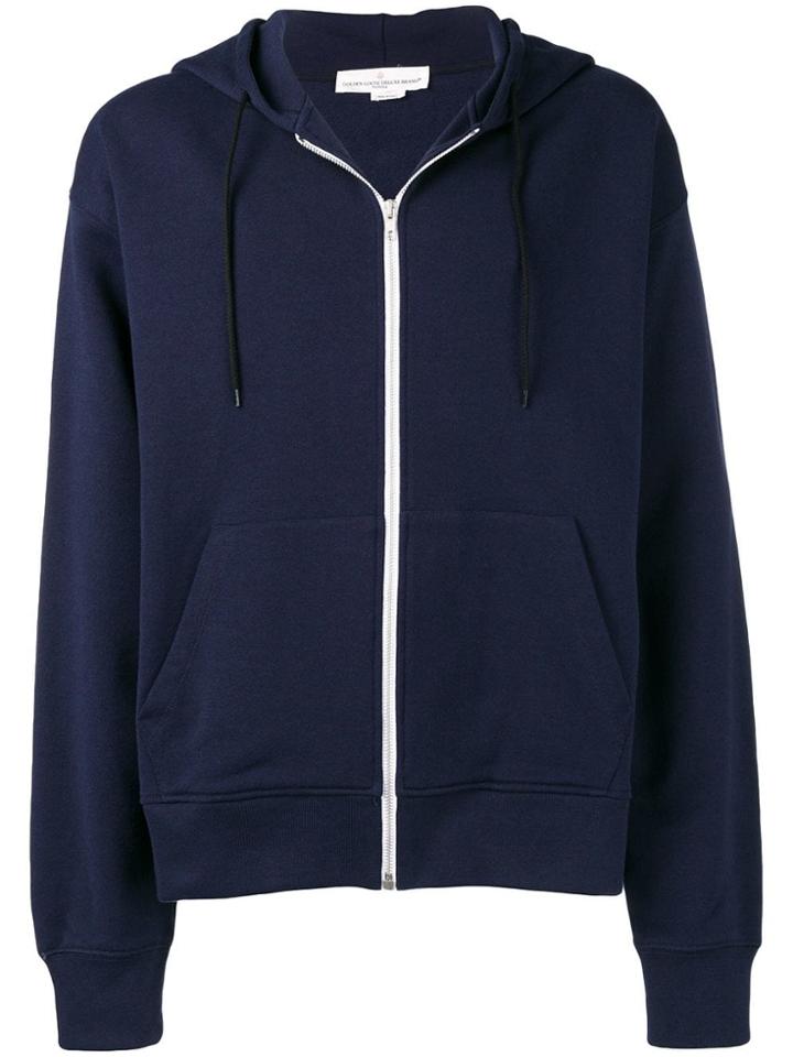 Golden Goose Deluxe Brand Zipped Hoodie - Blue