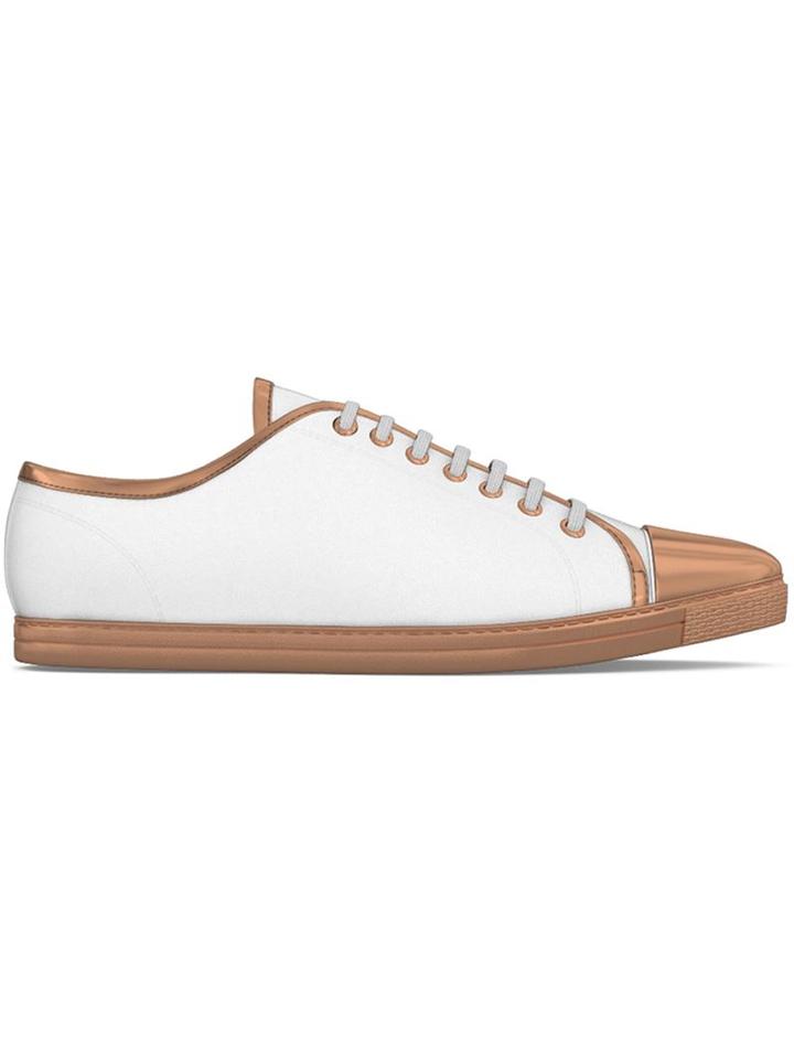 Myswear Dean 54 Sneakers, Women's, Size: 35, White, Nappa Leather/rubber