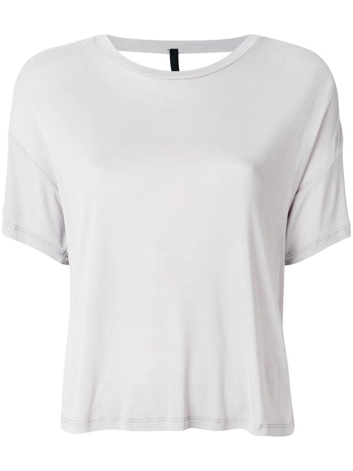 Unravel Project Draped Back Top - Nude & Neutrals