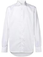Corneliani Long-sleeve Fitted Shirt - White