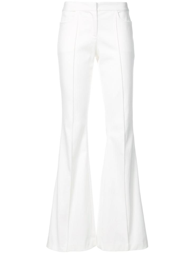 Alexis Flared Trousers - White