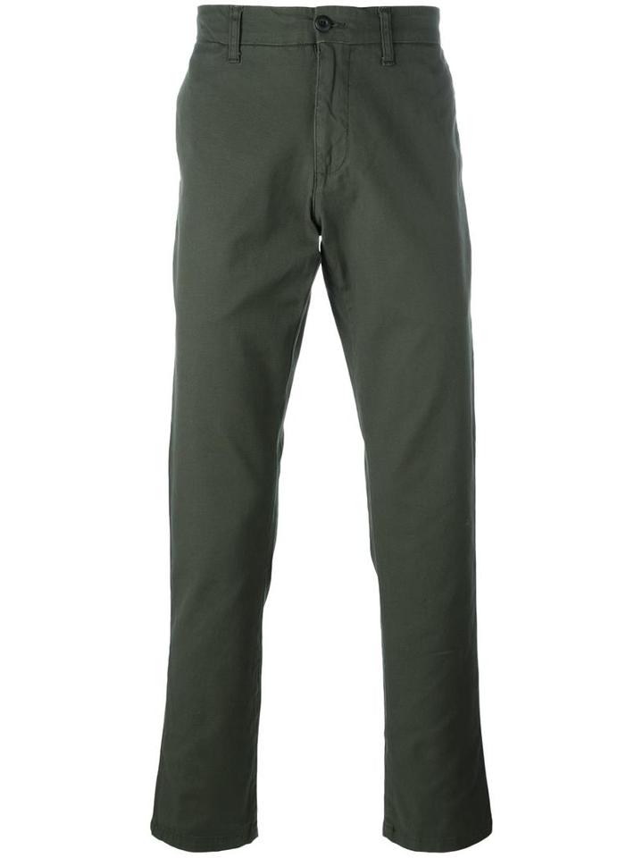 Carhartt Classic Chinos, Men's, Size: 34, Green, Cotton/spandex/elastane
