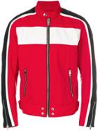 Diesel Front Zipped Jacket - Red