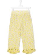 Douuod Kids Teen Floral Trousers - Nude & Neutrals