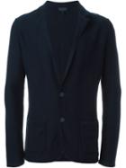 Lardini Textured Lightweight Sport Jacket, Men's, Size: 56, Blue, Cotton