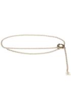 Chanel Vintage Gripoix Chain Belt, Women's, Grey