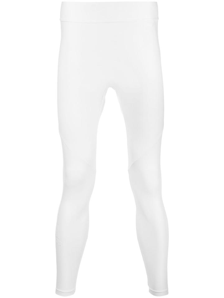 Adidas Alphaskin Tech Long Tights - White