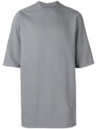 Rick Owens Drkshdw Oversized Crewneck T-shirt - Blue