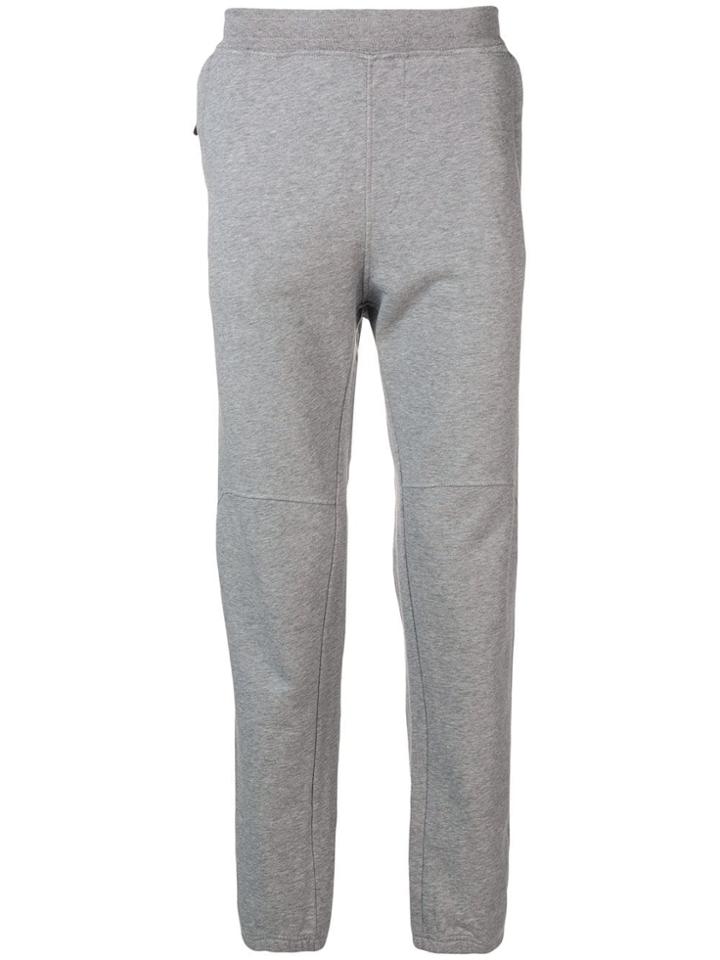 Stone Island Embroidered Logo Track Pants - Grey