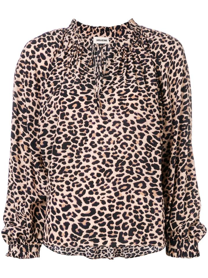 Zadig & Voltaire Theresa Print Leo Tunique - Neutrals