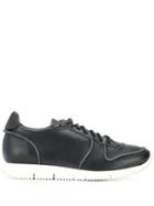 Buttero Pebbled Effect Sneakers - Black