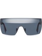 Max Mara Lavaprisms Oversized Sunglasses - Black