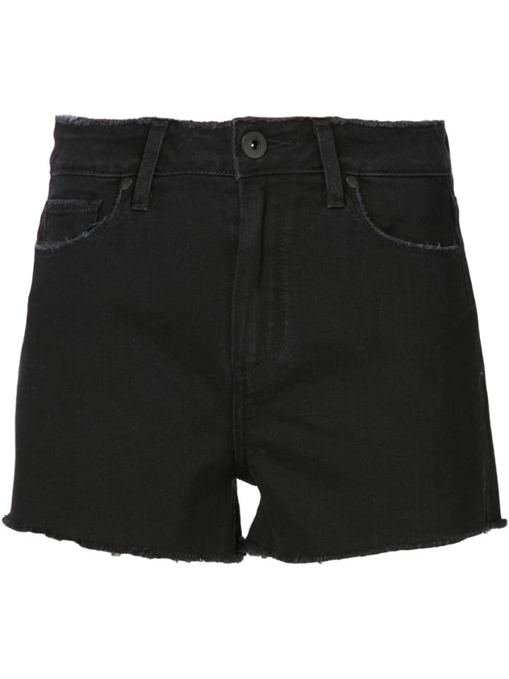 Paige 'margot' Denim Short - Black