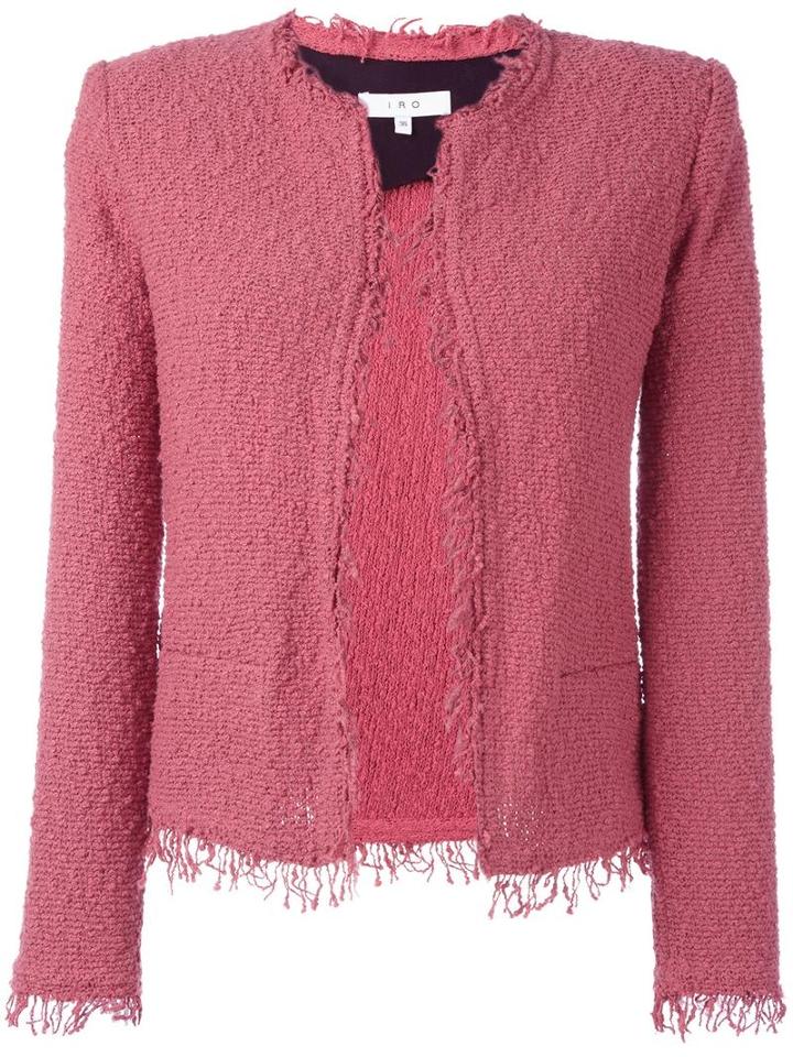 Iro Shavani Jacket, Women's, Size: 42, Pink/purple, Cotton/polyamide
