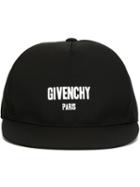 Givenchy Embroidered Logo Cap, Men's, Black, Cotton/polyamide/polyurethane