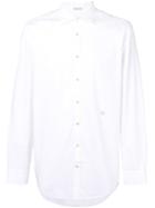 Massimo Alba Classic Plain Shirt - White