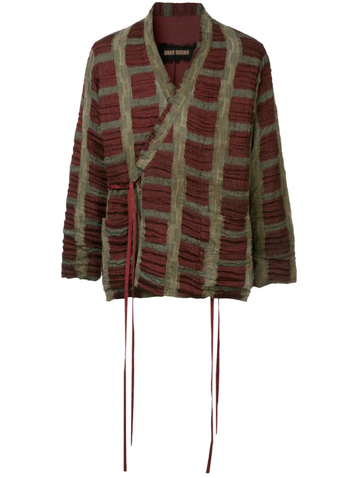Uma Wang James Jacket - Red