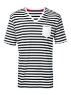 Loveless - Striped T-shirt - Men - Cotton - 1, White, Cotton