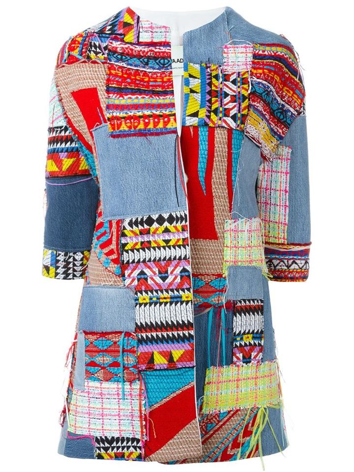 Ava Adore Patchwork Denim Coat