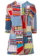 Ava Adore Patchwork Denim Coat