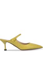 Prada Pointed Mules - Yellow
