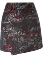 Philipp Plein 'in My Pocket' Skirt, Women's, Size: Medium, Black, Polyester/acetate/viscose