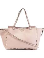 Valentino Valentino Garavani 'rockstud' Tote, Women's, Pink/purple