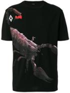 Marcelo Burlon County Of Milan - Scorpion Print T-shirt - Men - Cotton - M, Black, Cotton