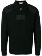 Alyx Zipped Neck Sweatshirt - Black