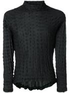 Issey Miyake Men Torus Mesh Tee - Black