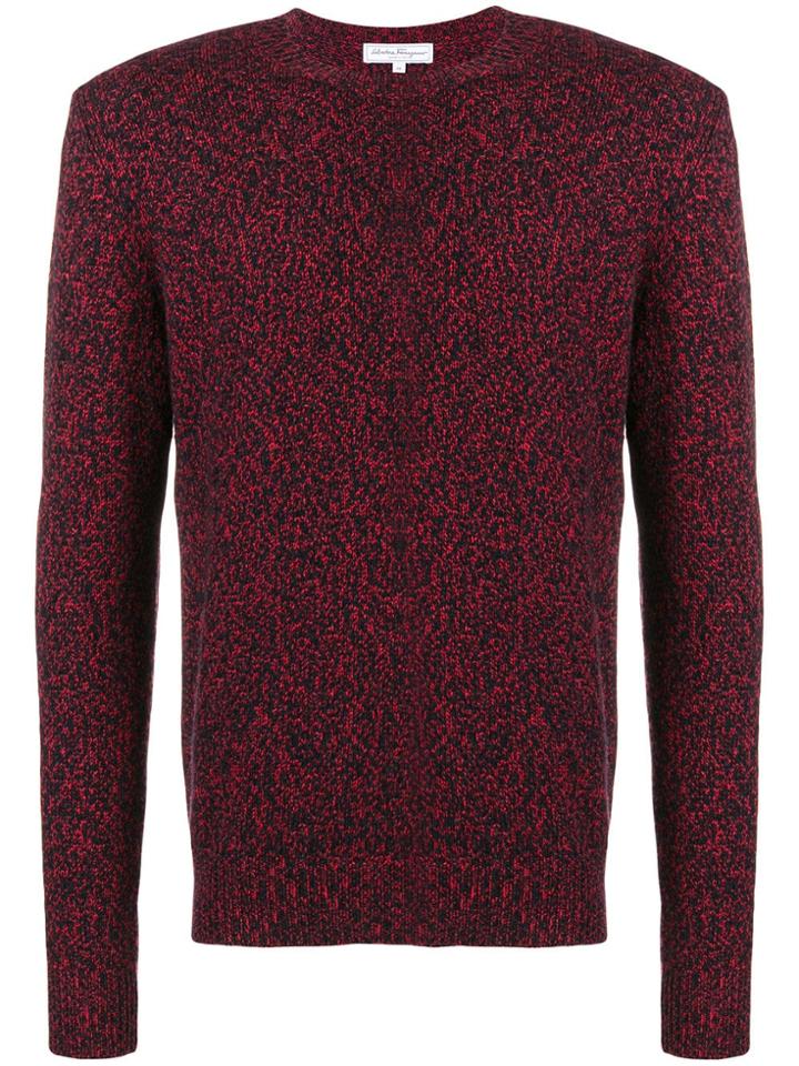 Salvatore Ferragamo Cashmere Sweater - Red