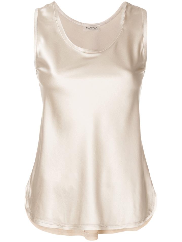 Blanca Classic Tank Top - Nude & Neutrals