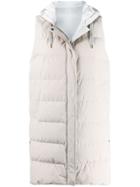 Brunello Cucinelli Long Gilet - Neutrals