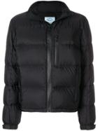 Prada Zipped Padded Jacket - Black